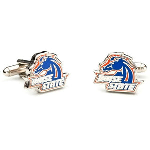 Boise State Enamel Cufflinks-Cufflinks-Cufflinks, Inc.-Top Notch Gift Shop