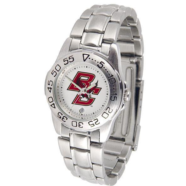 Boston College Eagles Ladies Steel Band Sports Watch-Watch-Suntime-Top Notch Gift Shop