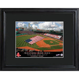 Boston Red Sox Personalized Ballpark Print with Matted Frame-Print-JDS Marketing-Top Notch Gift Shop