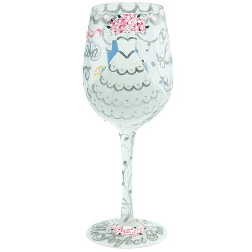 Bride Wine Glass by Lolita®-Wine Glass-Designs by Lolita® (Enesco)-Top Notch Gift Shop