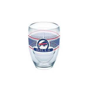 Buffalo Bills 9 oz. Tervis Stemless Wine Glass - (Set of 2)-Stemless Wine Glass-Tervis-Top Notch Gift Shop