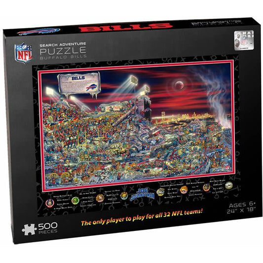 Buffalo Bills Joe Journeyman Puzzle-Puzzle-IDNA Brands-Top Notch Gift Shop