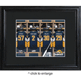 Buffalo Sabres Personalized Locker Room Print with Matted Frame-JDS MarketingTop Notch Gift Shop