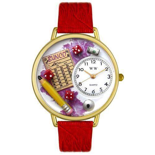 Bunco Watch in Gold (Large)-Watch-Whimsical Gifts-Top Notch Gift Shop