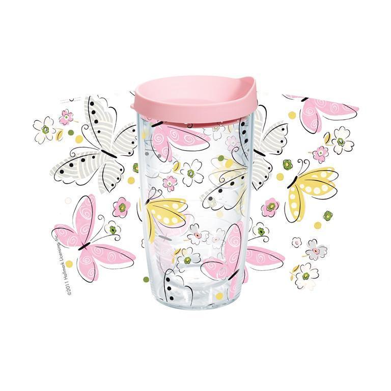 Butterfly 16 oz. Tervis Tumbler with Lid - (Set of 2)-Tumbler-Tervis-Top Notch Gift Shop