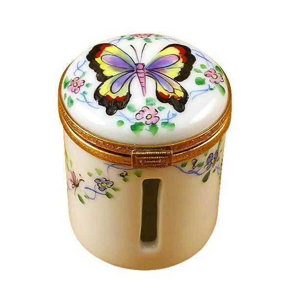 Butterfly Stamp Holder Limoges Box by Rochard™-Limoges Box-Rochard-Top Notch Gift Shop