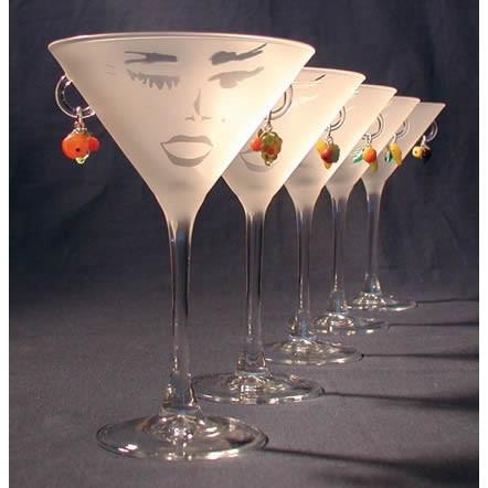 Carmen Martini Glass-Martini Glass-Asta Glass-Top Notch Gift Shop