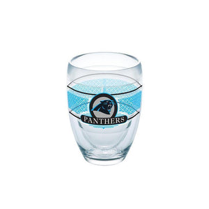 Carolina Panthers 9 oz. Tervis Stemless Wine Glass - (Set of 2)-Stemless Wine Glass-Tervis-Top Notch Gift Shop