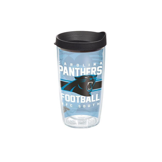 Carolina Panthers Gridiron 16 oz. Tervis Tumbler with Lid - (Set of 2)-Tumbler-Tervis-Top Notch Gift Shop