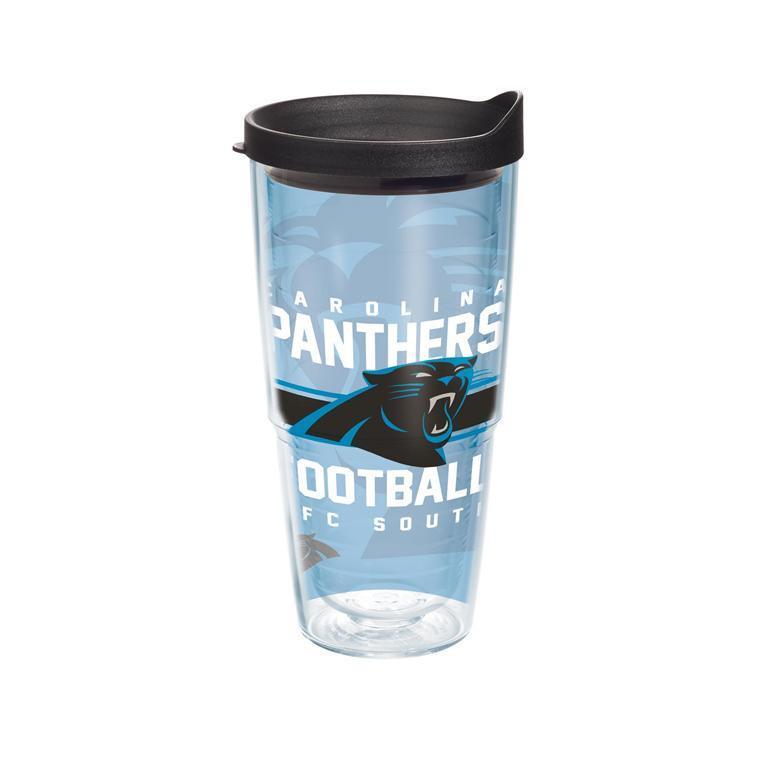 Carolina Panthers Gridiron 24 oz. Tervis Tumbler with Lid - (Set of 2)-Tumbler-Tervis-Top Notch Gift Shop