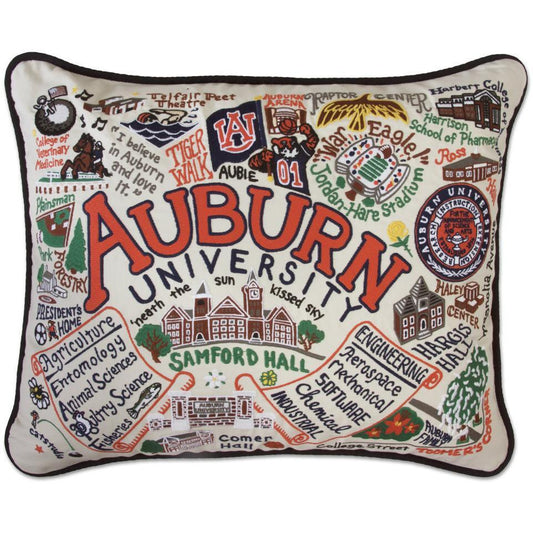 Auburn University Embroidered Pillow by CatStudio-Pillow-CatStudio-Top Notch Gift Shop