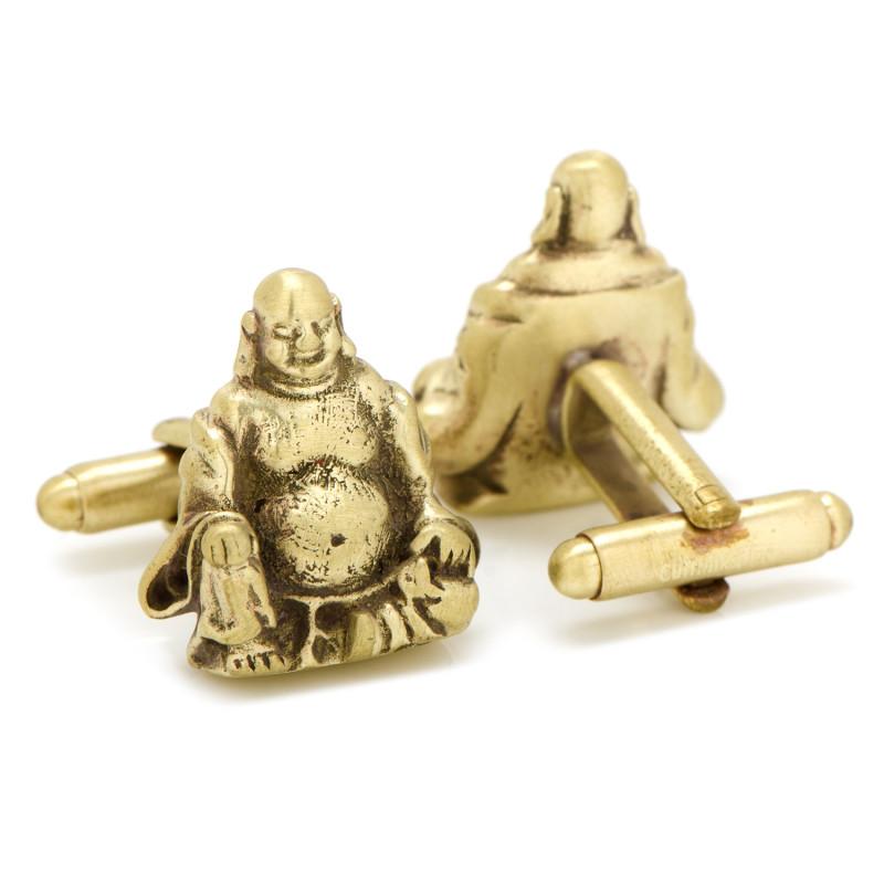 Smiling Buddha Cufflinks-Cufflinks-Cufflinks, Inc.-Top Notch Gift Shop