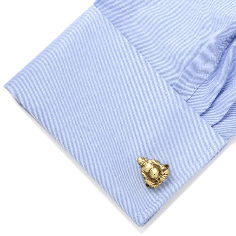 Smiling Buddha Cufflinks-Cufflinks-Cufflinks, Inc.-Top Notch Gift Shop