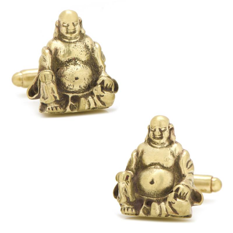 Smiling Buddha Cufflinks-Cufflinks-Cufflinks, Inc.-Top Notch Gift Shop