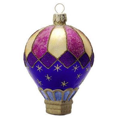 Celestial Blown Glass Christmas Ornament-Ornament-Landmark Creations-Top Notch Gift Shop
