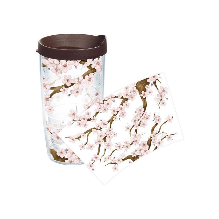 Cherry Blossom 16 oz. Tervis Tumbler with Lid - (Set of 2)-Tumbler-Tervis-Top Notch Gift Shop