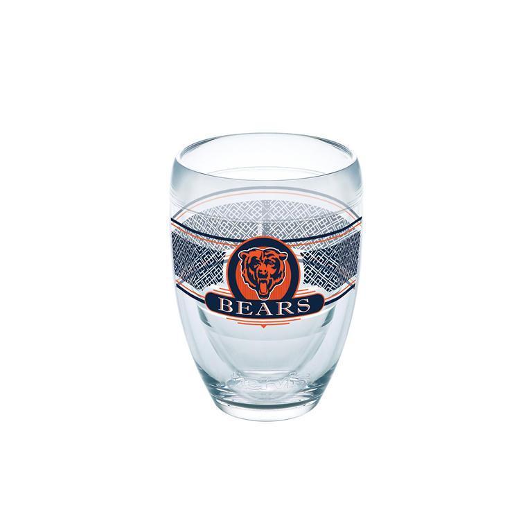 Chicago Bears 9 oz. Tervis Stemless Wine Glass - (Set of 2)-Stemless Wine Glass-Tervis-Top Notch Gift Shop