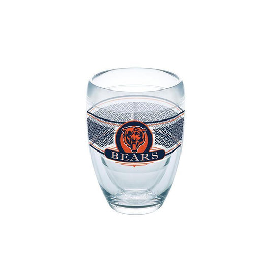 Chicago Bears 9 oz. Tervis Stemless Wine Glass - (Set of 2)-Stemless Wine Glass-Tervis-Top Notch Gift Shop