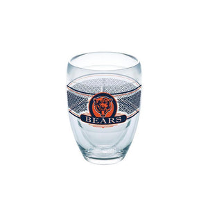 Chicago Bears 9 oz. Tervis Stemless Wine Glass - (Set of 2)-Stemless Wine Glass-Tervis-Top Notch Gift Shop