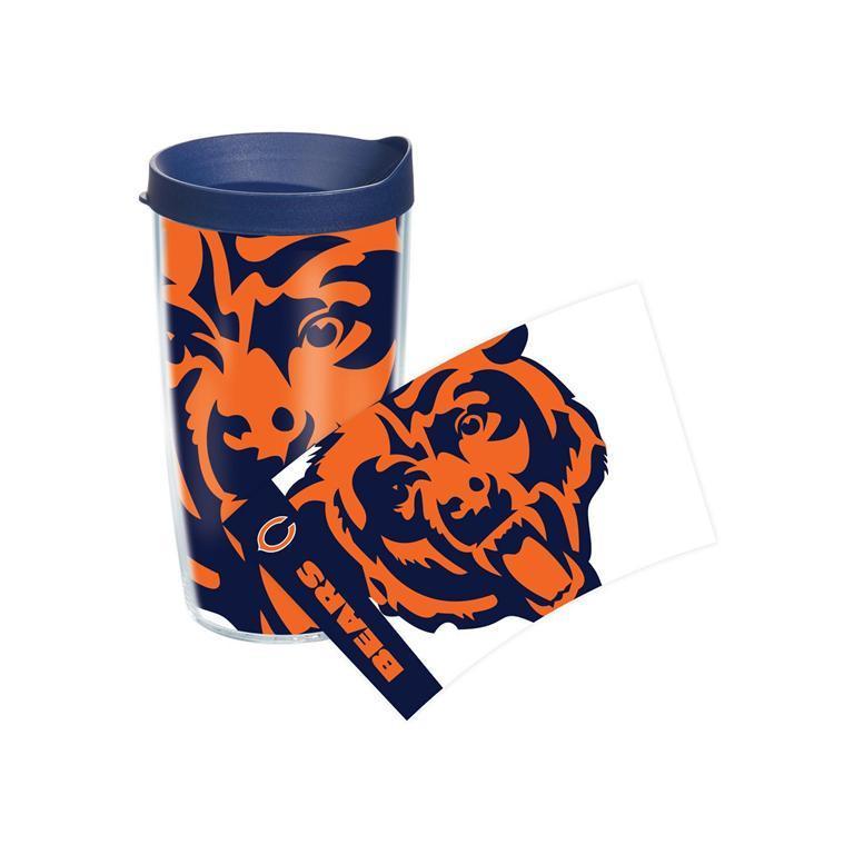 Chicago Bears Colossal 16 oz. Tervis Tumbler with Lid - Set of 2-Tumbler-Tervis-Top Notch Gift Shop