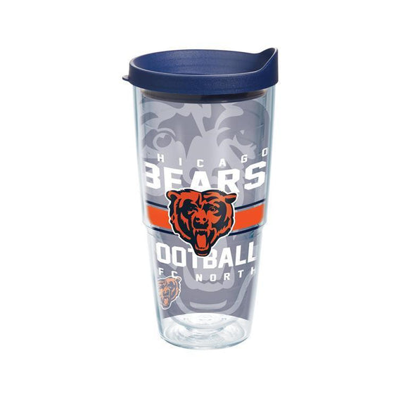 Chicago Bears Gridiron 24 oz. Tervis Tumbler with Lid - (Set of 2)-Tumbler-Tervis-Top Notch Gift Shop