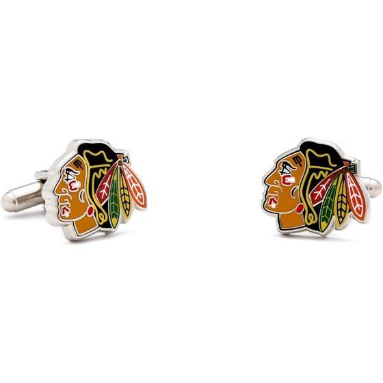 Chicago Blackhawks Cufflinks-Cufflinks-Cufflinks, Inc.-Top Notch Gift Shop