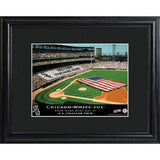 Chicago White Sox Personalized Ballpark Print with Matted Frame-Print-JDS Marketing-Top Notch Gift Shop