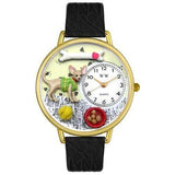 Chihuahua Watch in Gold (Large)-Watch-Whimsical Gifts-Top Notch Gift Shop