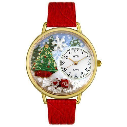 Christmas Tree Watch in Gold (Large)-Watch-Whimsical Gifts-Top Notch Gift Shop