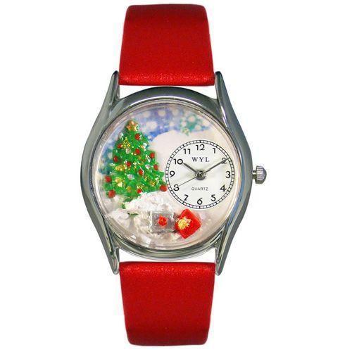 Christmas Tree Watch Small Silver Style-Watch-Whimsical Gifts-Top Notch Gift Shop