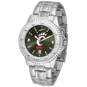 Cincinnati Bearcats Competitor AnoChrome - Steel Band Watch-Watch-Suntime-Top Notch Gift Shop