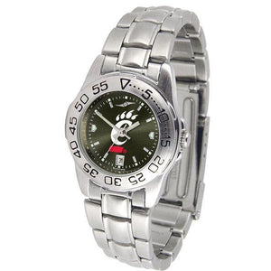 Cincinnati Bearcats Ladies AnoChrome Steel Band Sports Watch-Watch-Suntime-Top Notch Gift Shop