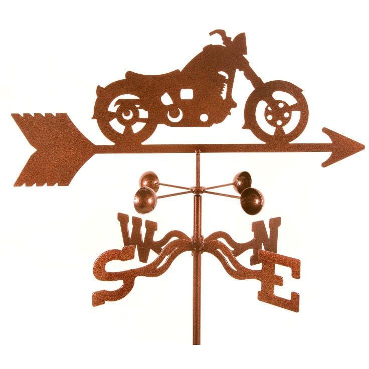 Classic Motorcycle Weathervane-Weathervane-EZ Vane-Top Notch Gift Shop