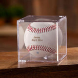 Classic Rawlings Personalized Baseball with Square Case-Baseball-JDS Marketing-Top Notch Gift Shop