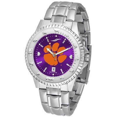 Clemson Tigers Competitor AnoChrome - Steel Band Watch-Watch-Suntime-Top Notch Gift Shop