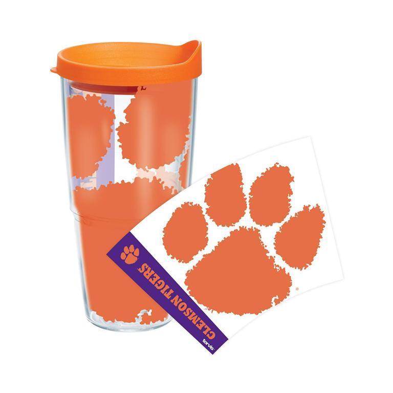 Clemson University Colossal 24 oz. Tervis Tumbler with Lid - (Set of 2)-Tumbler-Tervis-Top Notch Gift Shop