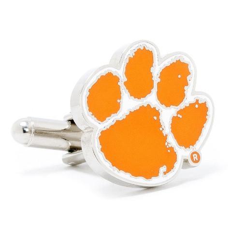 Clemson University Tigers Enamel Cufflinks-Cufflinks-Cufflinks, Inc.-Top Notch Gift Shop