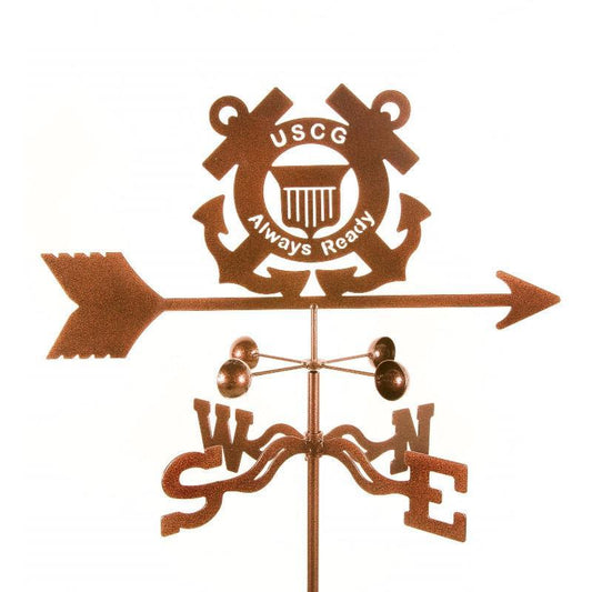 Coast Guard Weathervane-Weathervane-EZ Vane-Top Notch Gift Shop