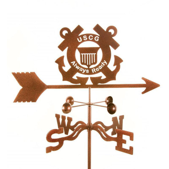 Coast Guard Weathervane-Weathervane-EZ Vane-Top Notch Gift Shop