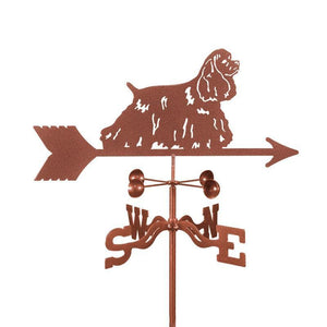 Cocker Spaniel Weathervane-Weathervane-EZ Vane-Top Notch Gift Shop