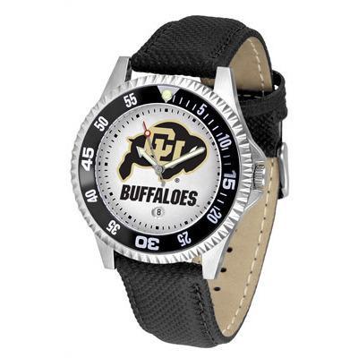 Colorado Buffaloes Competitor - Poly/Leather Band Watch-Watch-Suntime-Top Notch Gift Shop