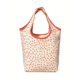 Coral Reversible Personalized Cotton Tote-Bag-JDS Marketing-Top Notch Gift Shop