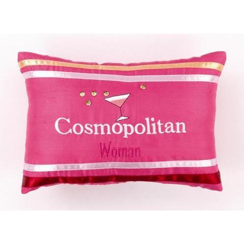 Cosmopolitan Woman Throw Pillow-Pillow-Peking Handicraft-Top Notch Gift Shop