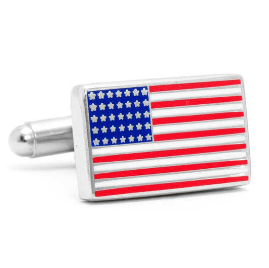 American Flag Cufflinks-Cufflinks-Cufflinks, Inc.-Top Notch Gift Shop