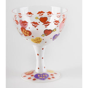Cupid's Hand Painted Ice Cream Sundae Bowl-Sundae Bowl-Sweet Times on Golden Hill-Top Notch Gift Shop