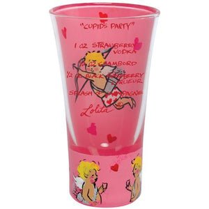 Cupid's Party Shot Glass by Lolita®-Shot Glass-Designs by Lolita® (Enesco)-Top Notch Gift Shop