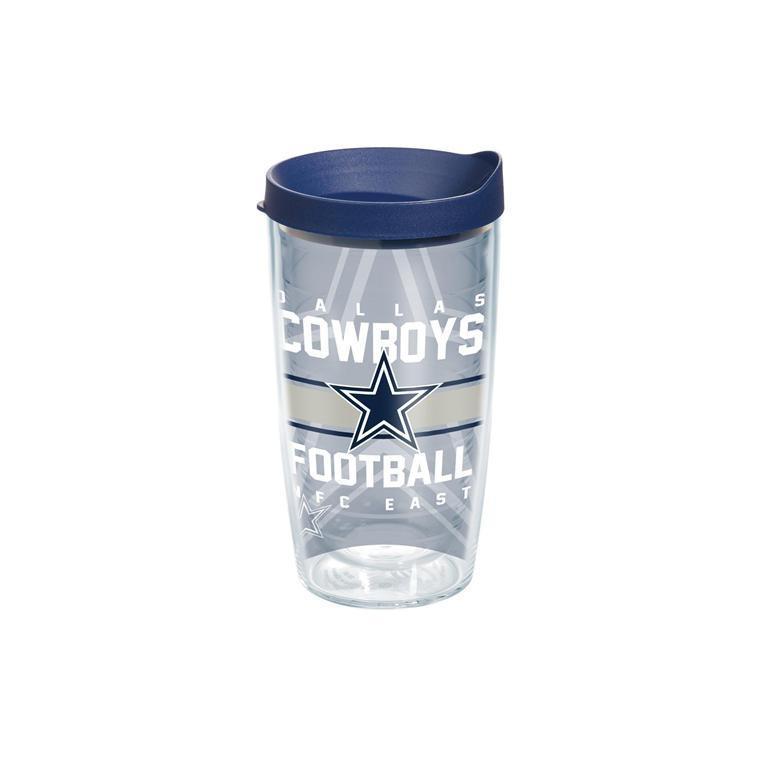 Dallas Cowboys Gridiron 16 oz. Tervis Tumbler with Lid - (Set of 2)-Tumbler-Tervis-Top Notch Gift Shop