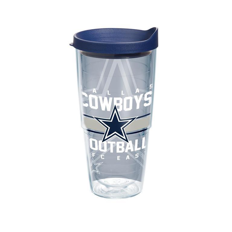 Dallas Cowboys Gridiron 24 oz. Tervis Tumbler with Lid - (Set of 2)-Tumbler-Tervis-Top Notch Gift Shop