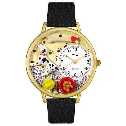 Dalmatian Watch in Gold (Large)-Watch-Whimsical Gifts-Top Notch Gift Shop