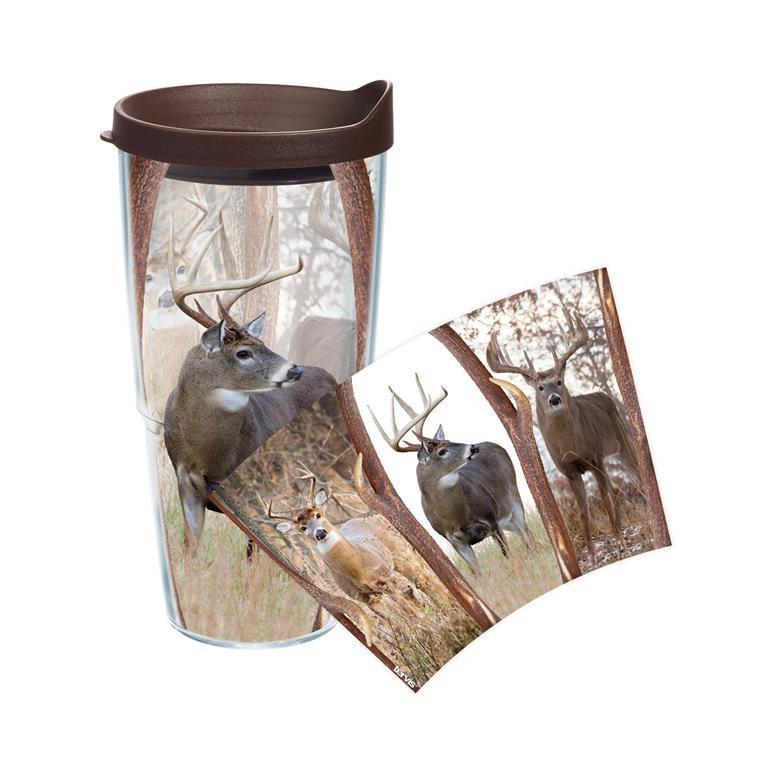 Deer Trio 24 oz. Tervis Tumbler with Lid - (Set of 2)-Tumbler-Tervis-Top Notch Gift Shop